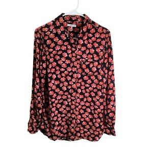 Ganni Lindale Crepe Florap Print Shirts